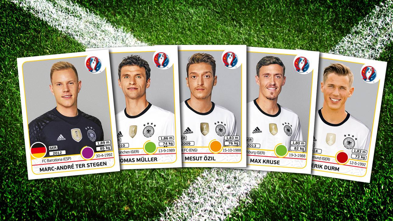 Der überraschende EM-Kader von Panini