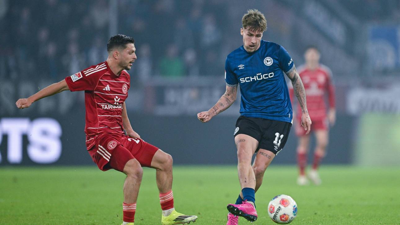 Fortuna schubst Bielefeld auf Rang 16