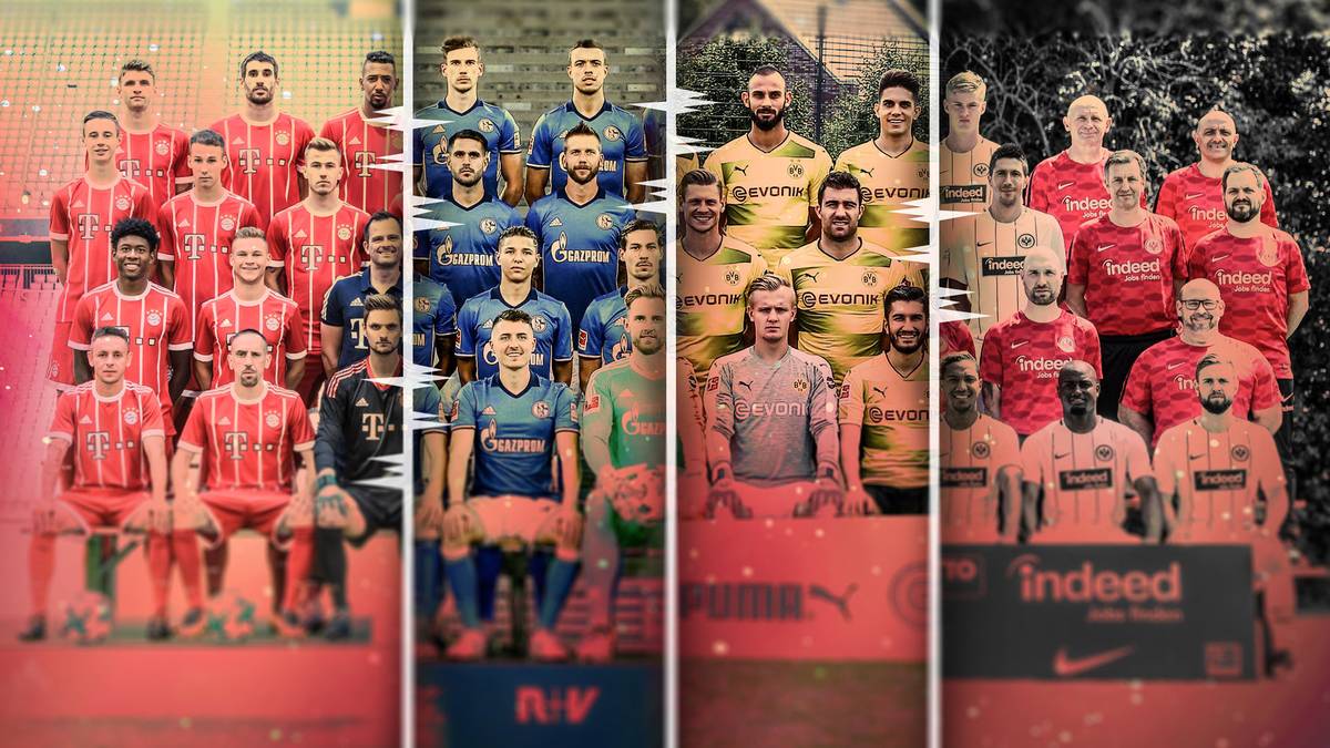 Eintracht Frankfurt ist führend - was die Zahl der Spieler anbelangt. Bei Schalke, Bayern und Leipzig mag man es kleiner. Wer hat den jüngsten Kader? SPORT1 gibt einen Überblick 