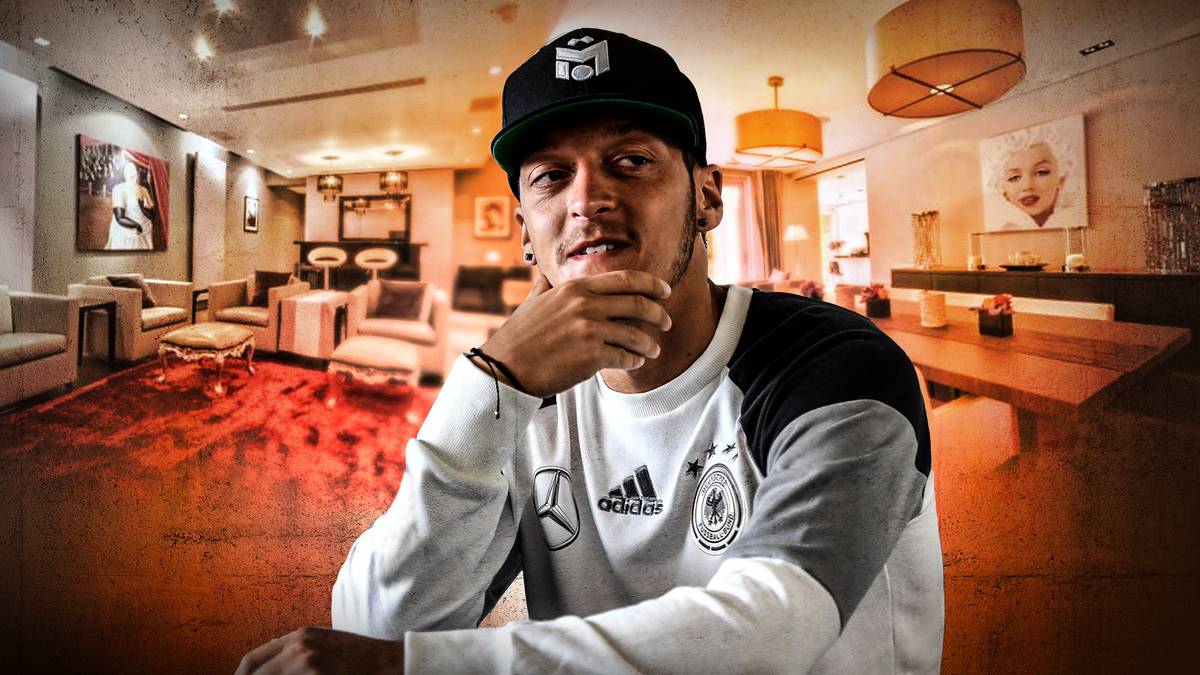 MESUT ÖZIL Während Nasri sein Anwesen demnächst veräußern möchte, hat sich Özil eine neue Villa in London gekauft