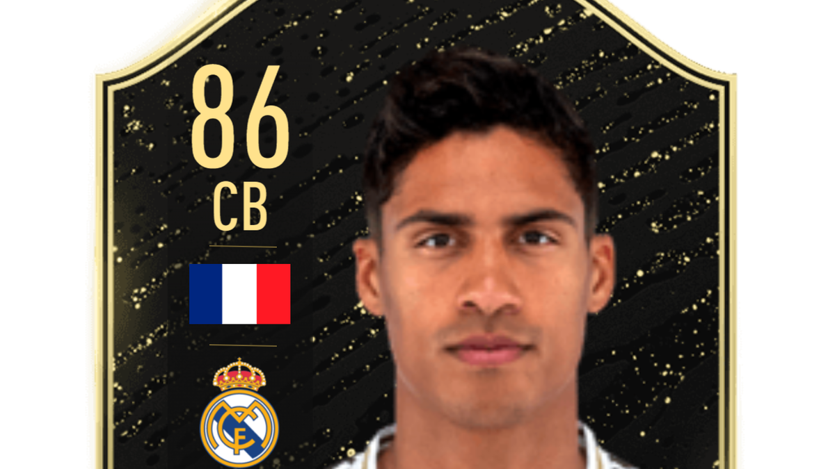 Raphaël Varane (Real Madrid), Innenverteidigung: 86 (+1)