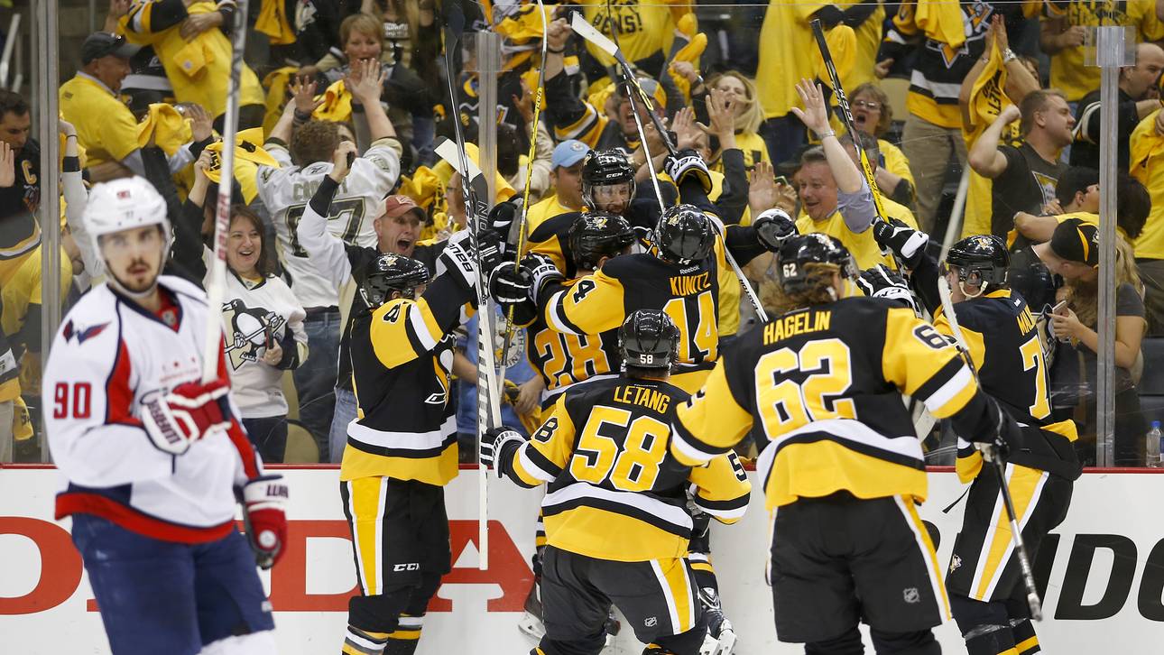 Penguins gewinnen irres Torfestival