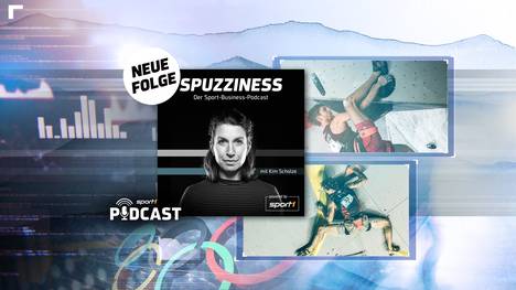 Das Cover des Podcasts "Spuzziness. Der Sportbusiness Podcast mit Kim Scholze"