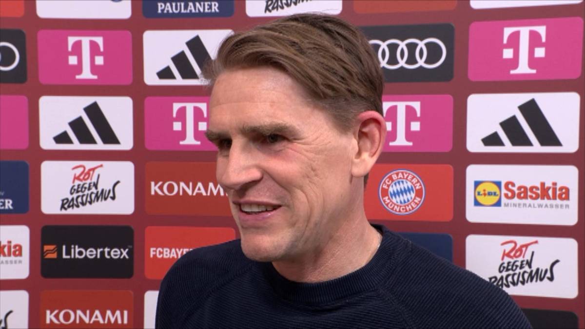 Läuft Aleksandar Pavlovic bald für die deutsche Nationalmannschaft auf. Bayern-Sportdirektor Christoph Freund würde eine Entscheidung von Bundestrainer Julian Nagelsmann begrüßen.