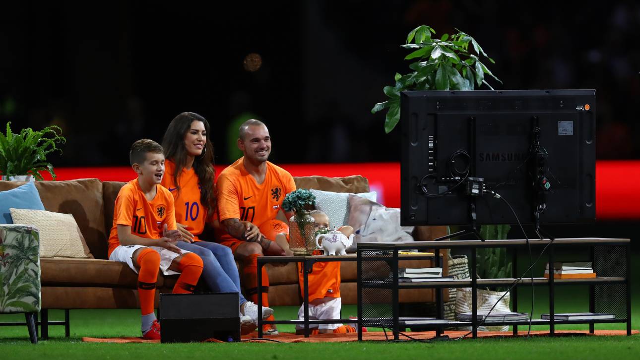 Skurriler Abschied für Oranje-Star