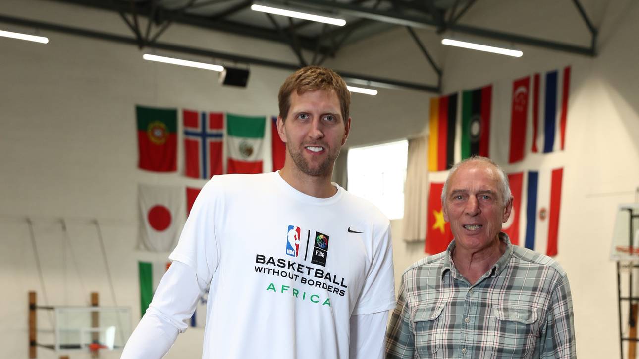 Dirk Nowitzki vertraut auf das Training und die Ratschläge von Holger Geschwindner