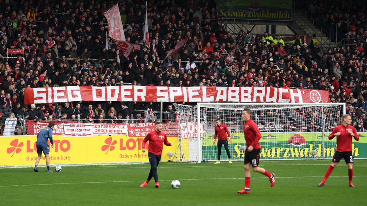 Die Freiburger waren besonders emsig...