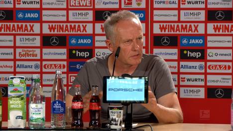 Für Freiburg-Trainer Christian Streich ist, nach der 0:5 Derby-Klatsche gegen den VfB Stuttgart, der Kampf um die Spitze in der Bundesliga nicht realistisch. 