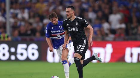 Filip Kostic feierte beim 0:0 bei Sampdoria Genua sein Startelfdebüt