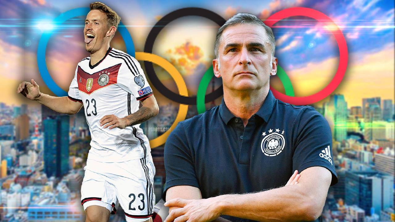 Die deutsche Fußball-Olympia-Mannschaft macht sich auf den Weg nach Tokio