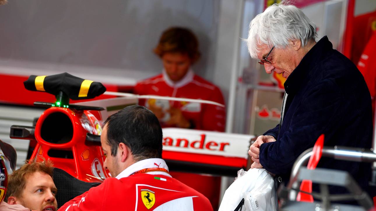 Ecclestone: Half Mercedes Ferrari?