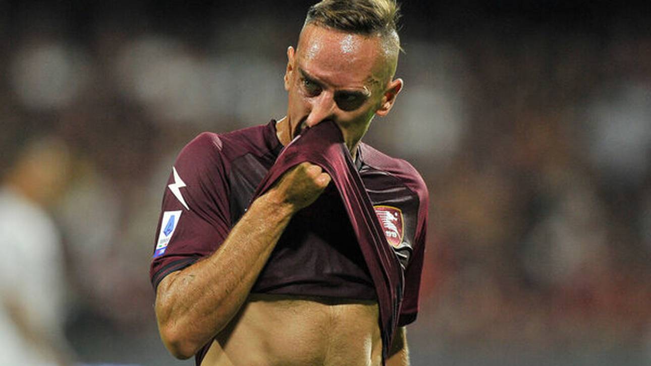 Franck Ribéry beendete bei US Salernitana seine Karriere