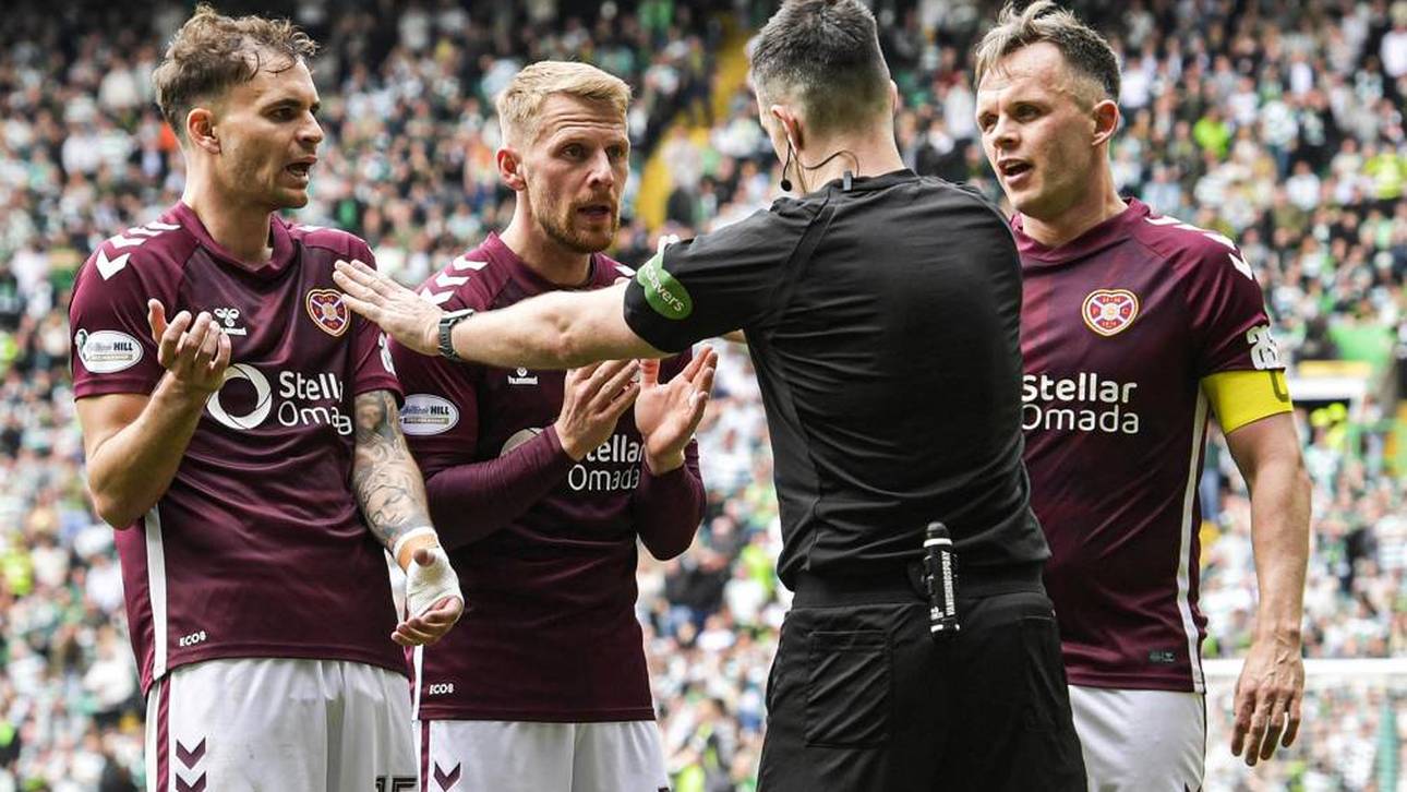Für die Hearts of Midlothian kam es bei Celtic Glasgow ganz dicke