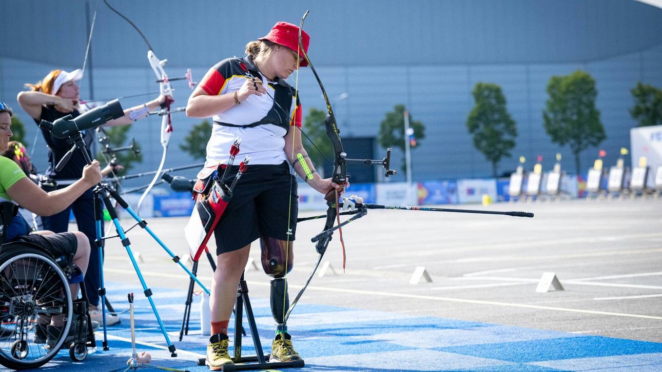 Para-Bogenschützin darf sich freuen
