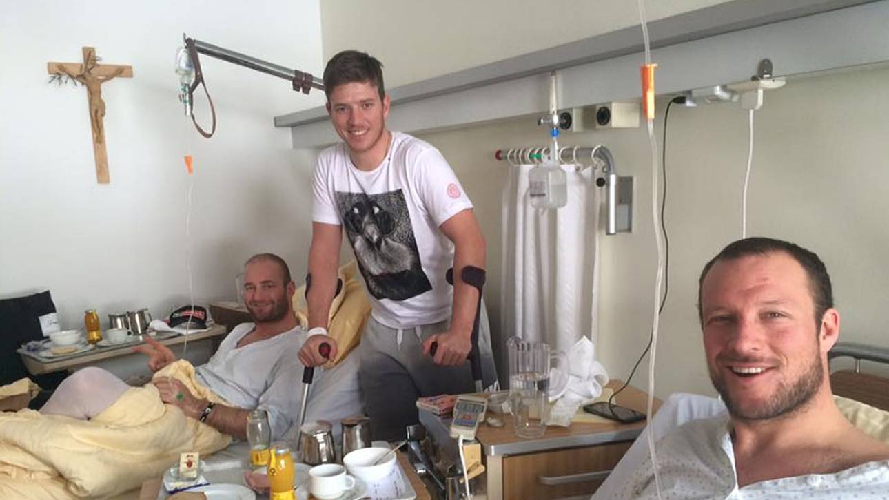 Die Streif-Opfer lachen wieder