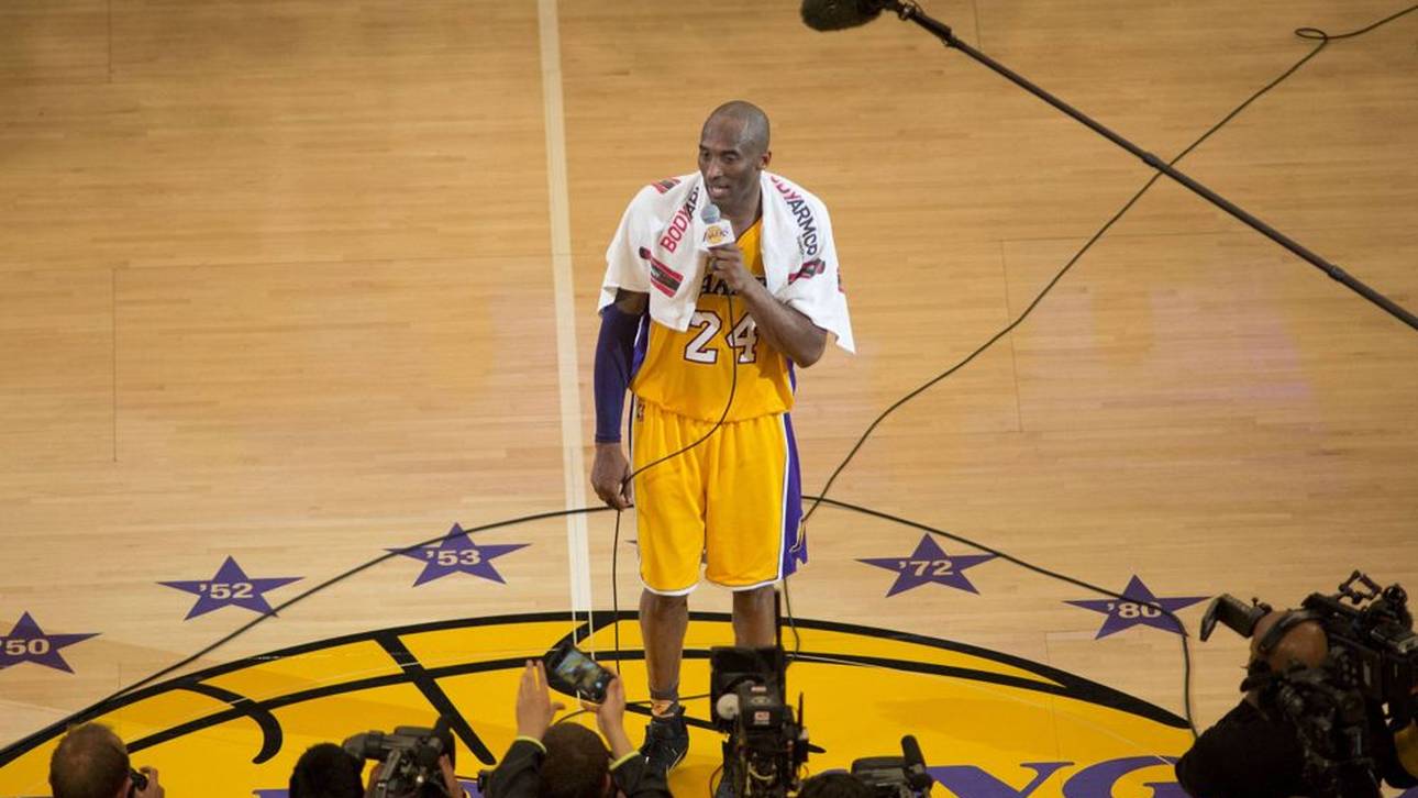 Kobe Bryant verabschiedet sich nach 20 Jahren von den Lakers-Fans
