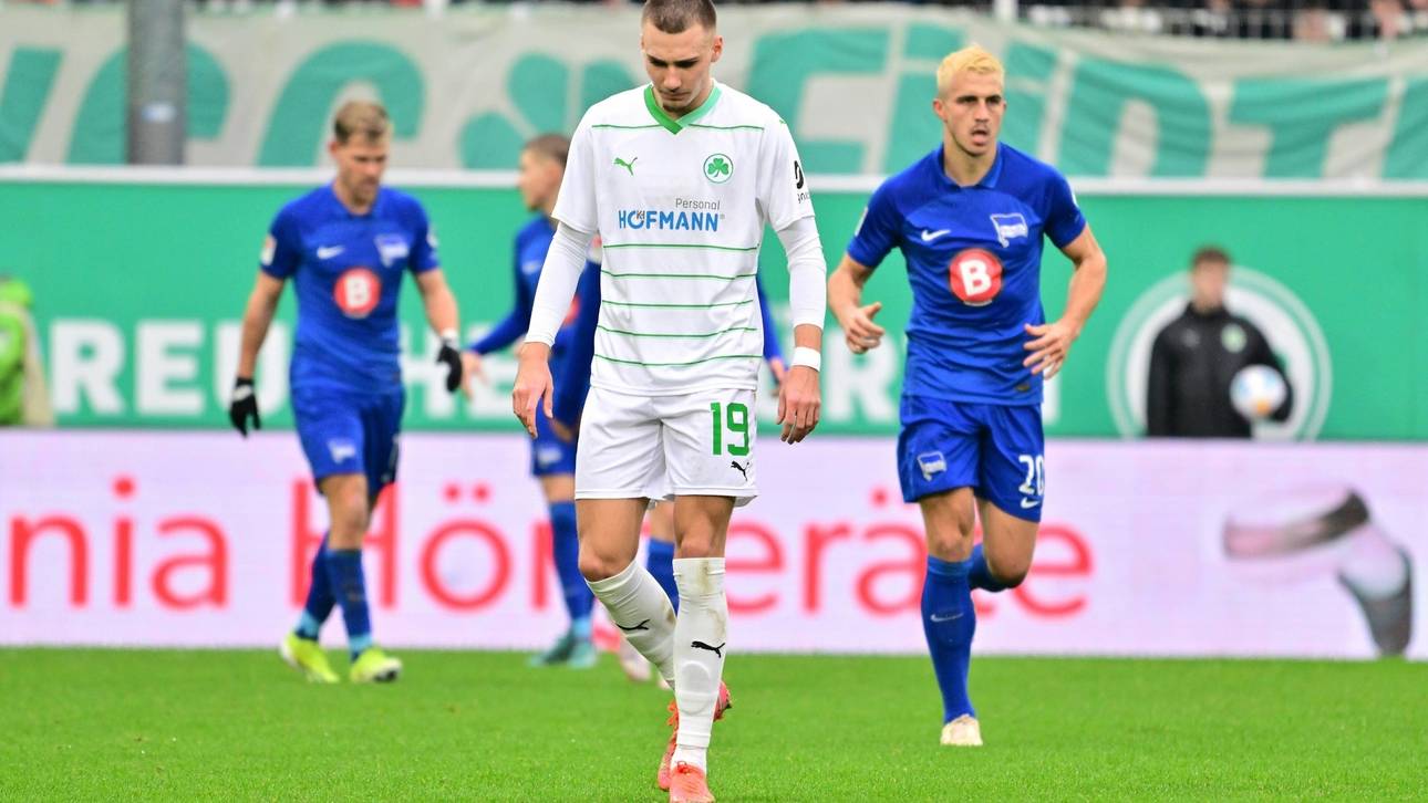 Fürth patzt gegen Hertha BSC