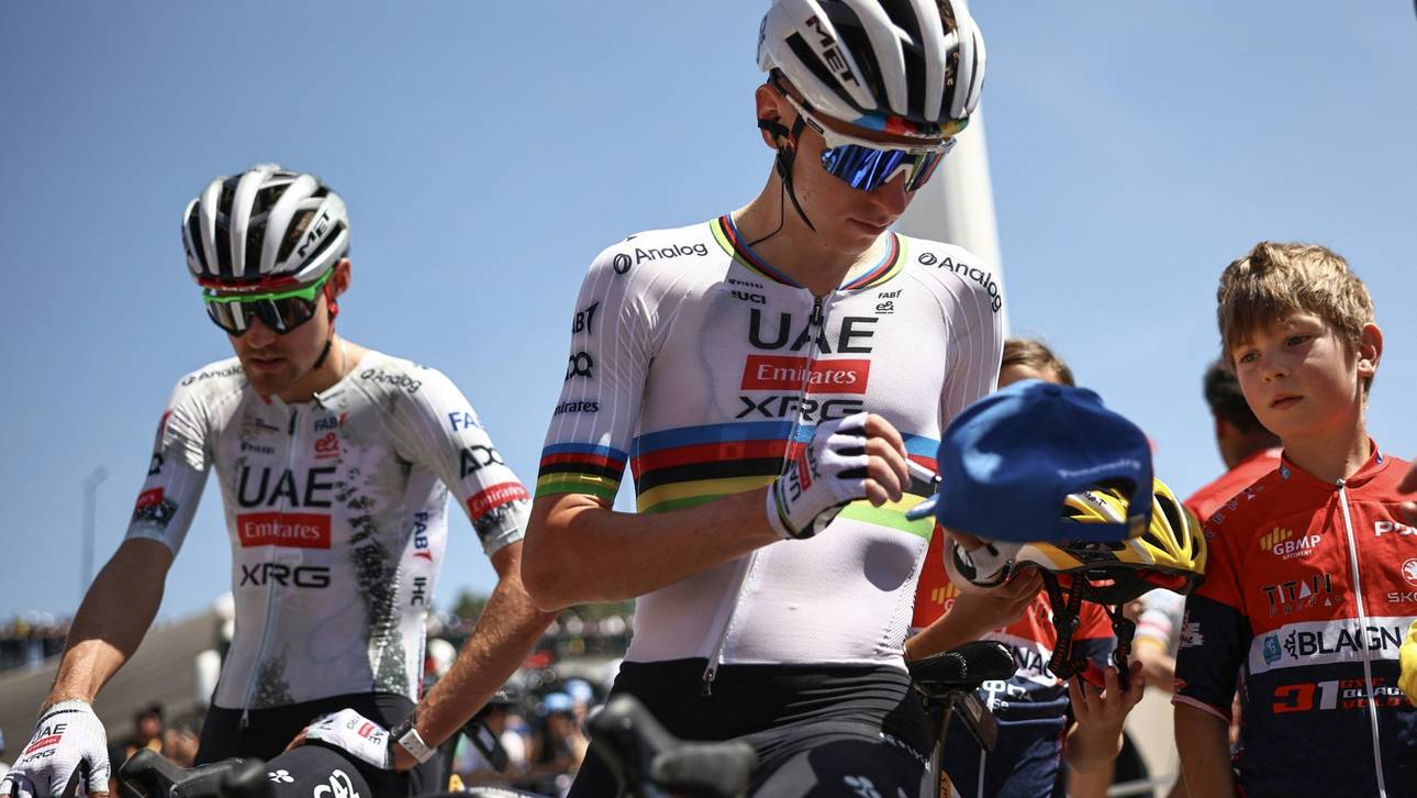 Abrahamsen gewinnt wilde elfte Tour-Etappe – Pogacar gestürzt