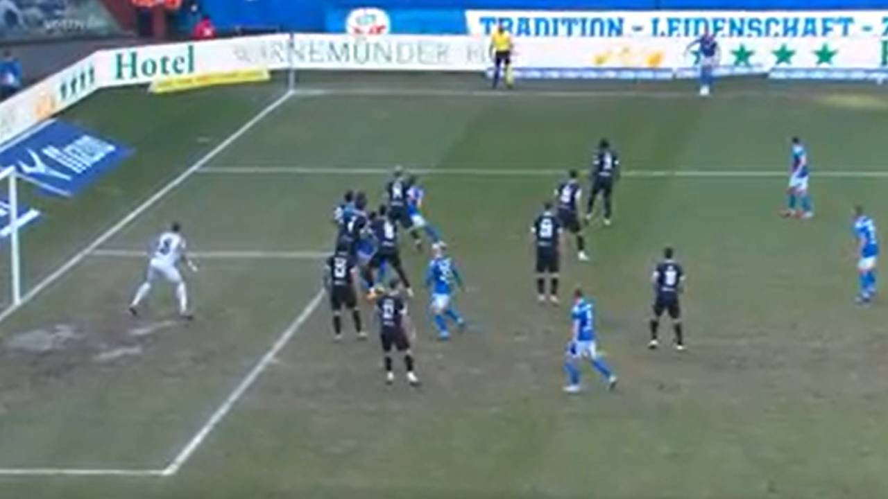 Hansa Rostock - Rot-Weiss Essen | Highlights der 3. Liga im Video