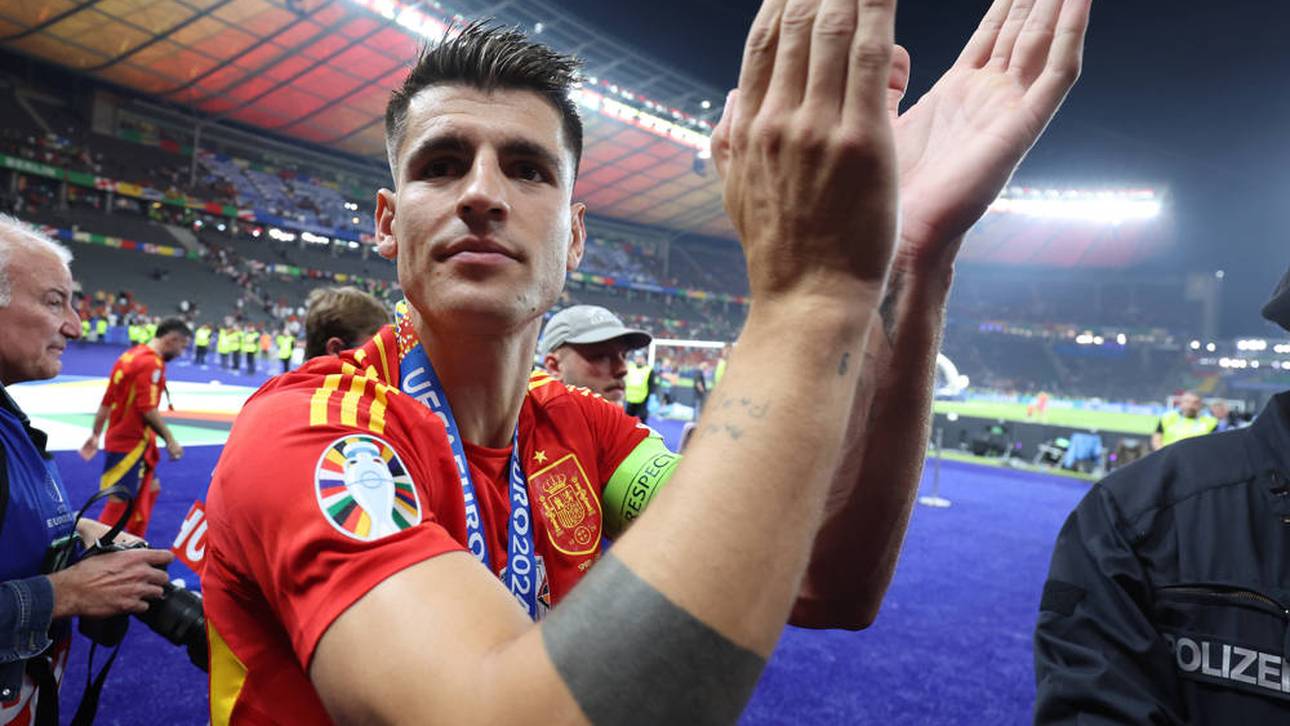 Álvaro Morata wurde im Sommer mit Spanien Europameister