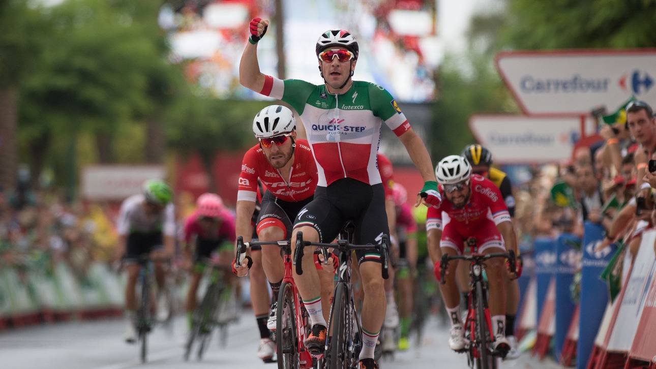 Vuelta: Viviani feiert Tagessieg