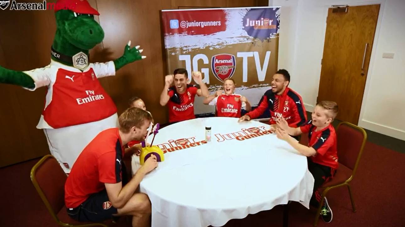 Sahneschlacht mit Arsenal-Stars