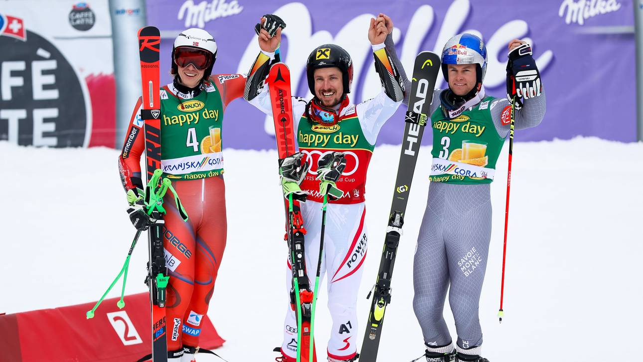 Hirscher siegt und holt sich Kugel