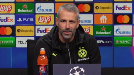 Marco Rose darf sich auf die Rückkehr von Dan-Axel Zagadou in den BVB-Kader freuen. Der Trainer klärt vor dem Champions-League-Spiel gegen Ajax Amsterdam über den Fitnesszustand des Verteidigers auf.