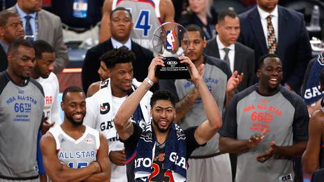 NBA Anthony Davis wird beim All Star Game mit 52 Punkten MVP