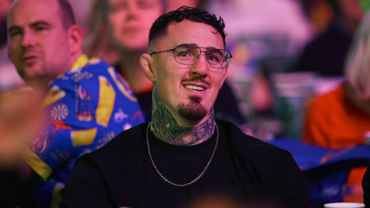 Mixed-Martial-Arts-Kämpfer Tom Aspinall hat sich auch in den Ally Pally verirrt