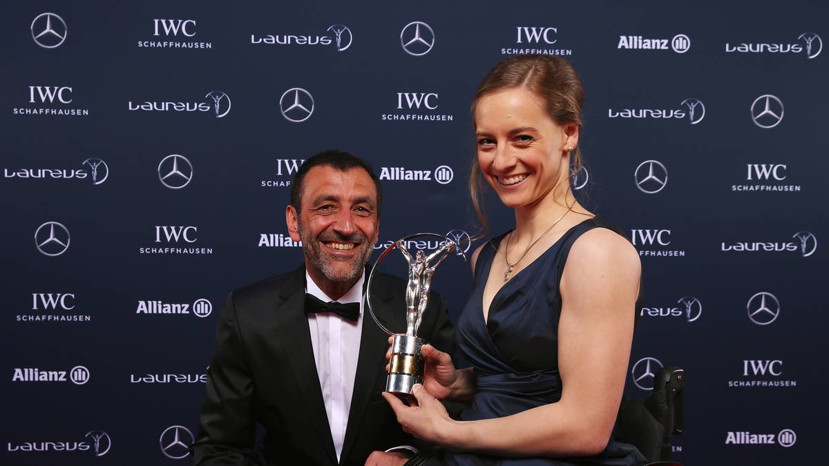 Anna Schaffelhuber beim Laureus World Sports Award 2016 in Berlin