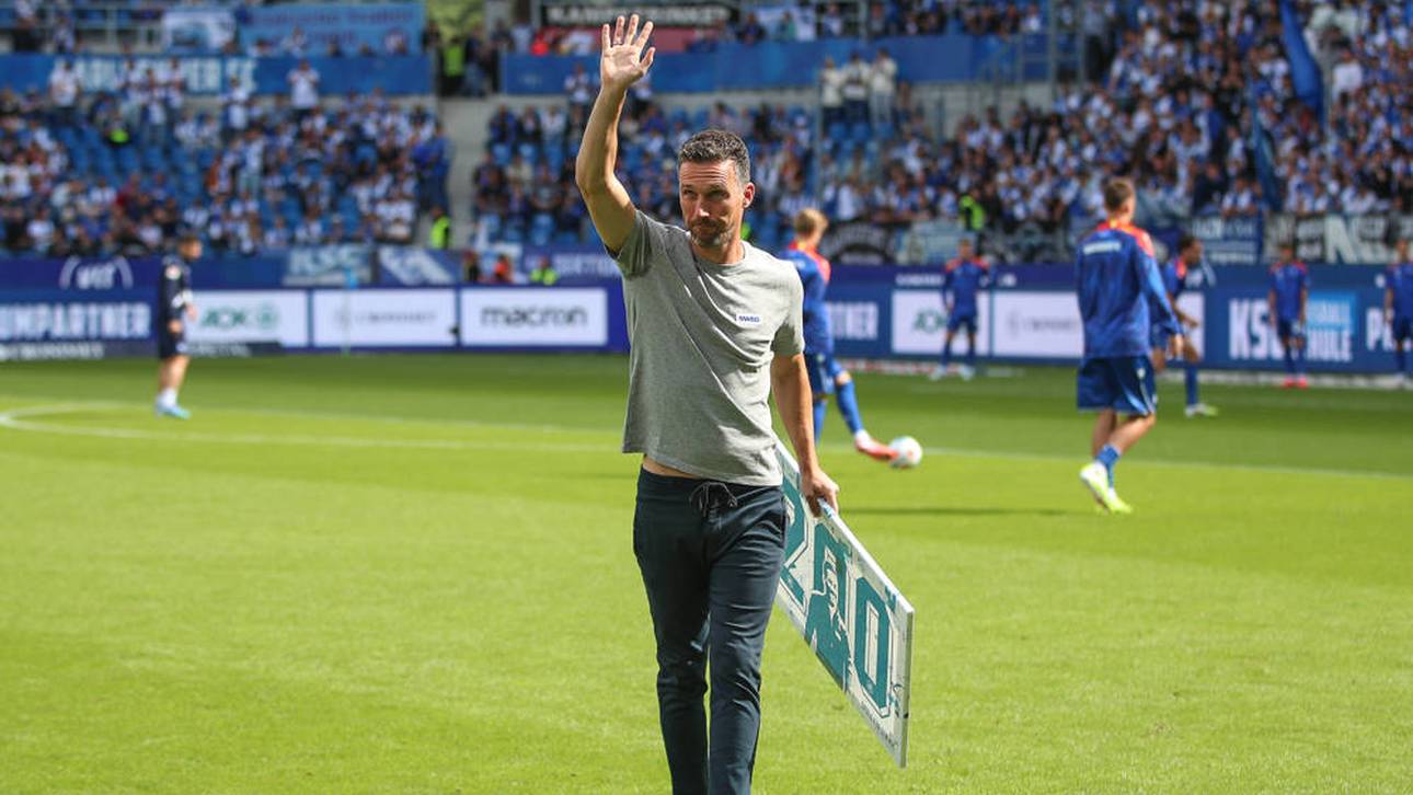 Über 200 Spiele coachte Eichner für den KSC