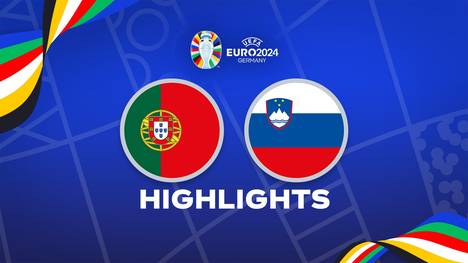 Portugal - Slowenien: Tore und Highlights | EURO 2024