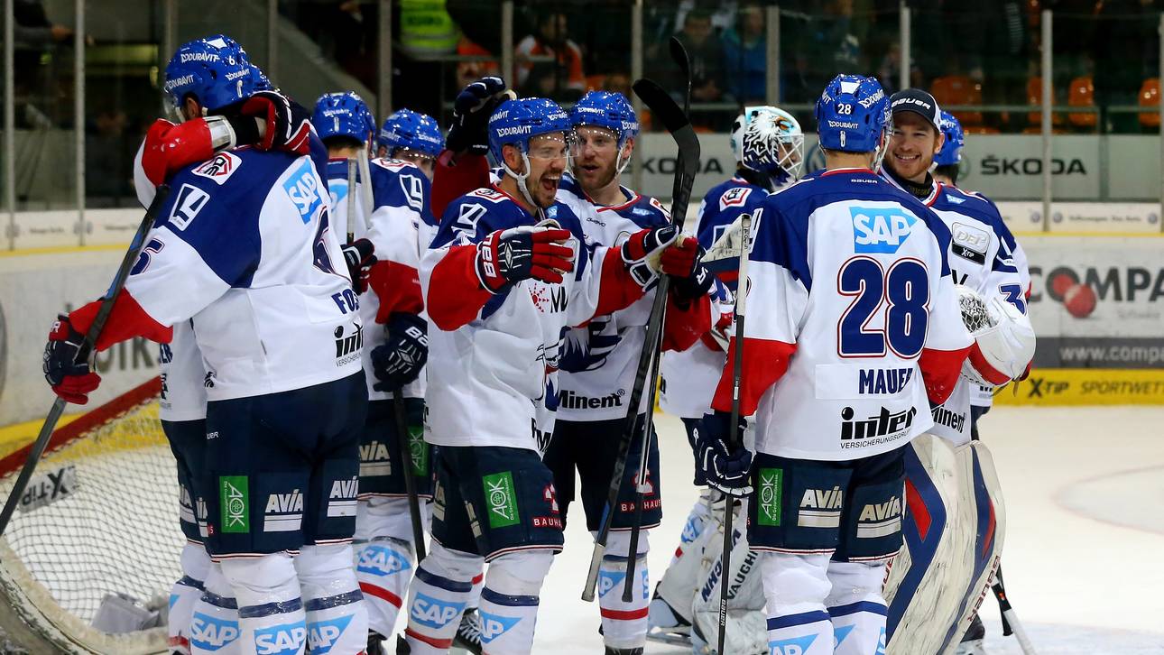 Adler Mannheim-Playoffs-Jubel