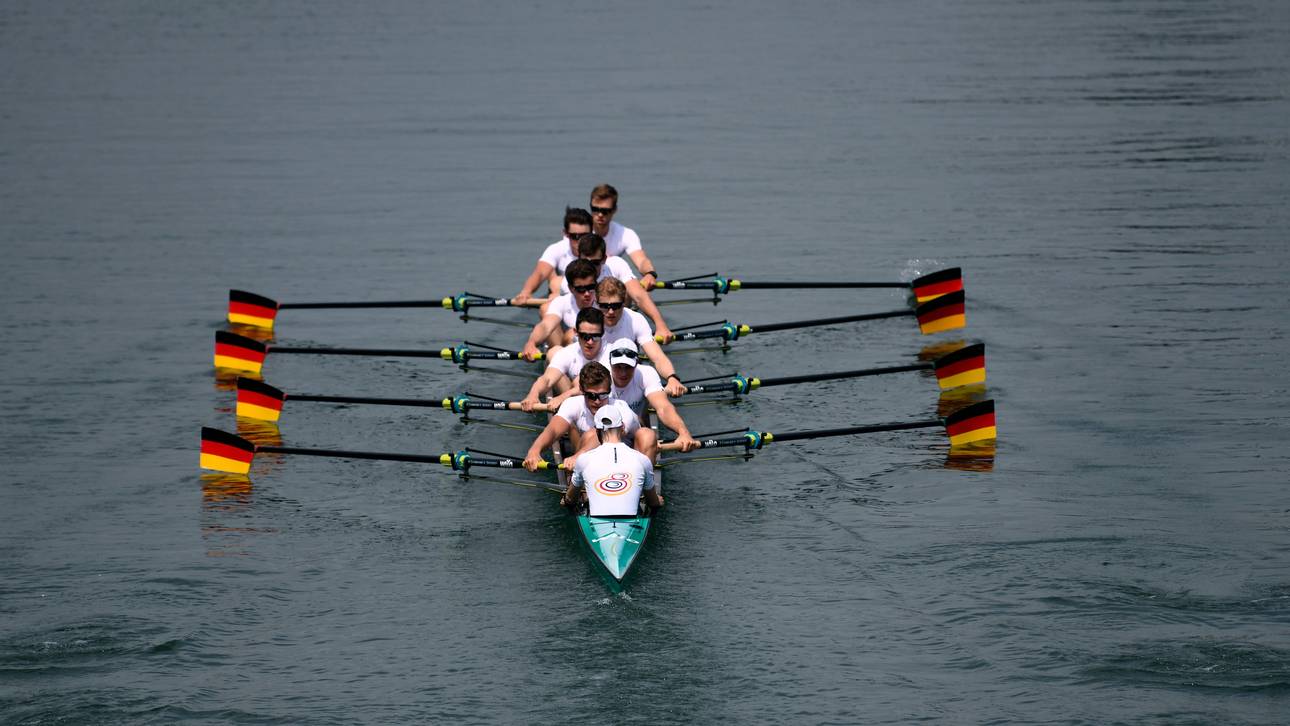 Deutscher Ruder-Achter holt EM-Gold