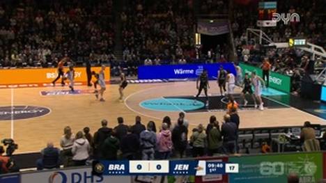 Spiel Highlights zu Basketball Löwen Braunschweig - Science City Jena