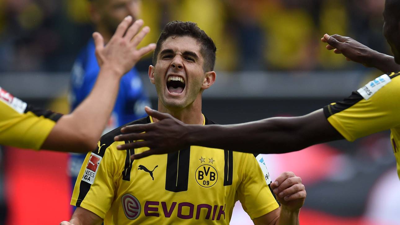 Pulisic lässt Dortmund zappeln
