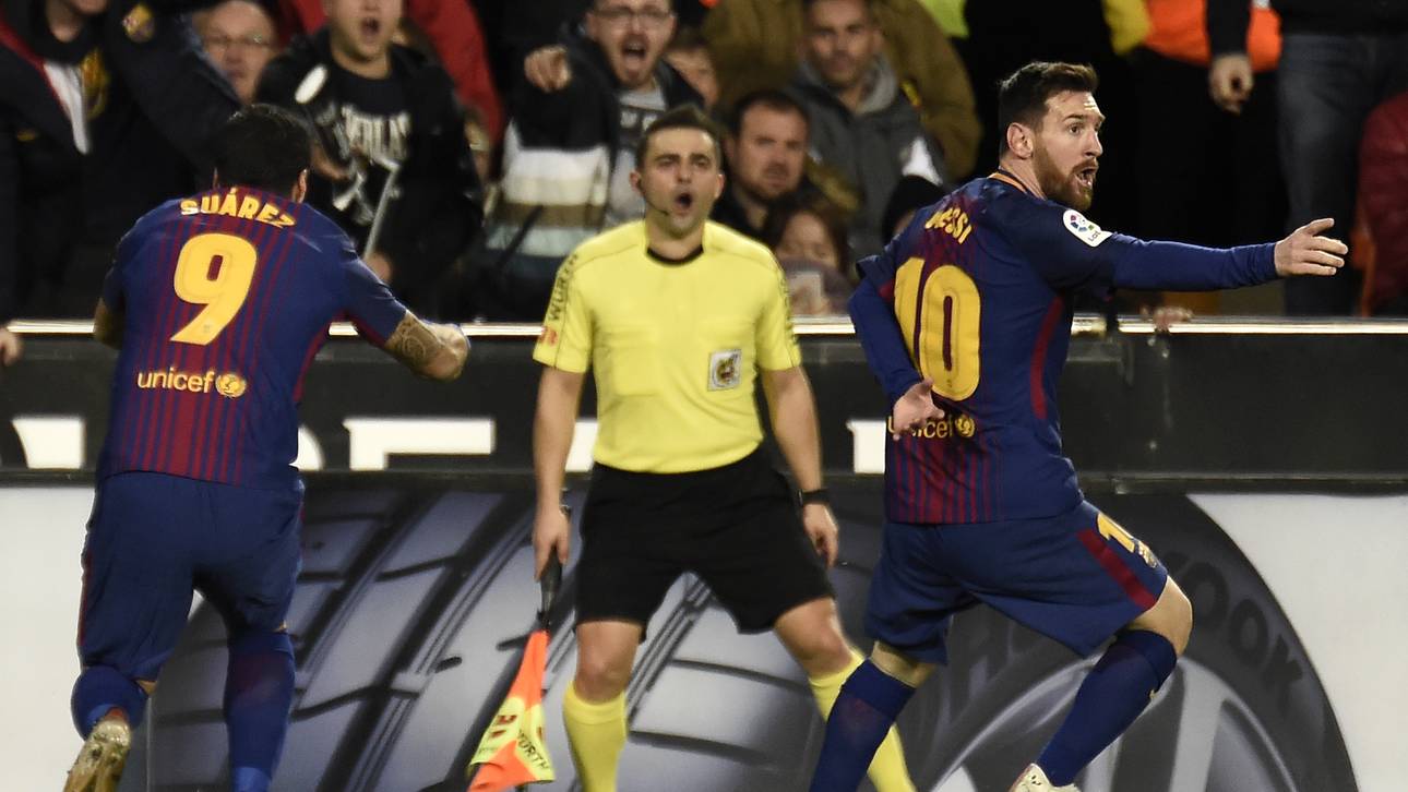 Barca nur remis nach üblem Tor-Klau