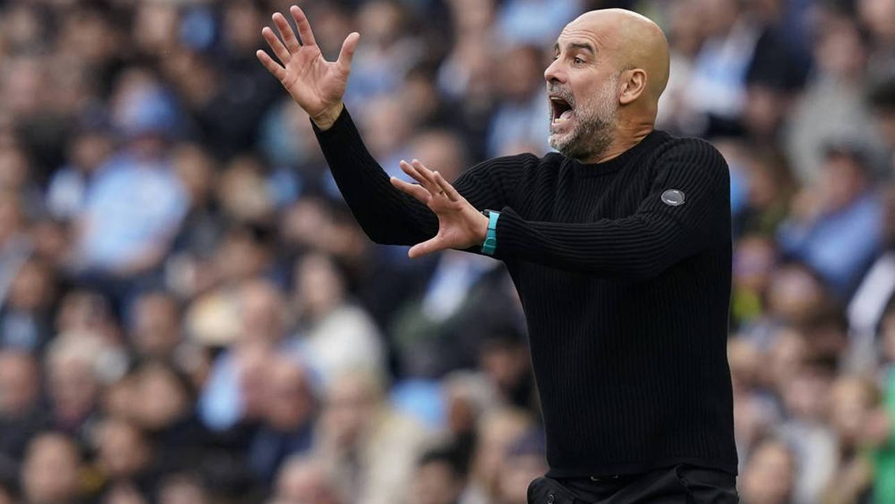 Pep Guardiola liebt die Arbeit an der Seitenlinie immer noch