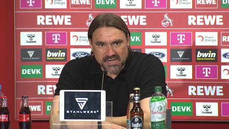 Gladbach Trainer Daniel Farke spricht nach dem 0:0 im Rheinderby über die Fehler seiner Mannschaft.