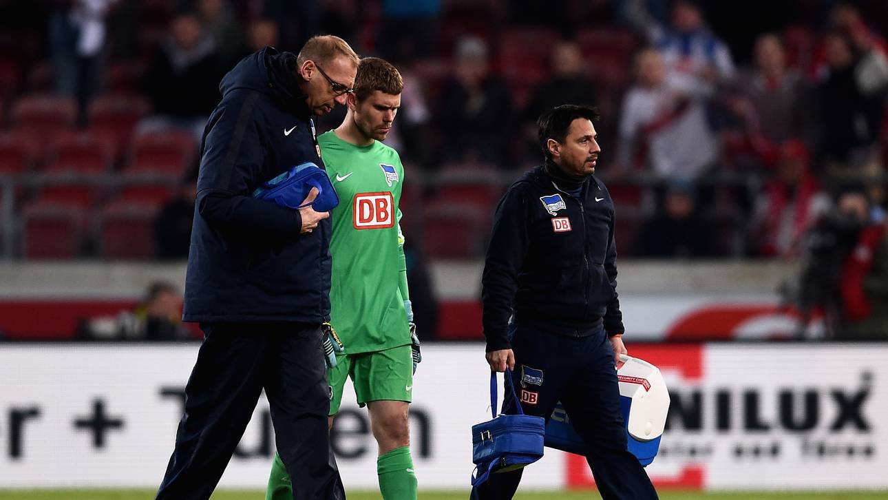 Gehirnerschütterung bei Herthas Kraft