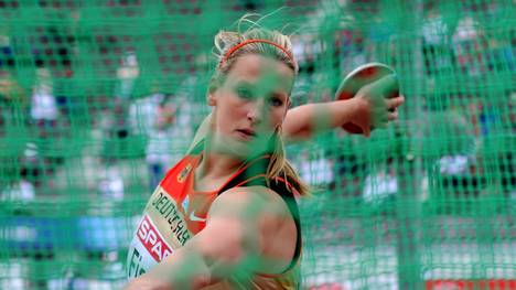 Germany's Julia Fischer competes in the 