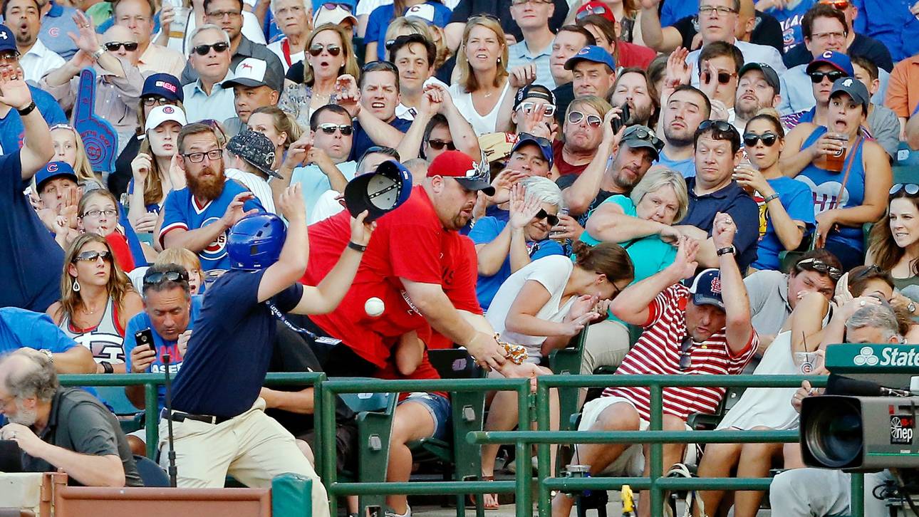 Baseball ins Auge: Fan verklagt Cubs