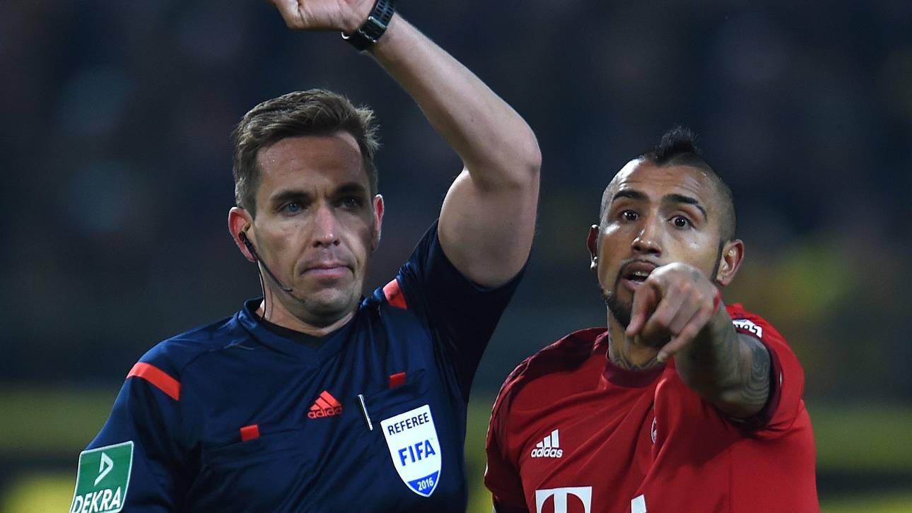 Vidal-Schwalbe: Referee sagt sorry