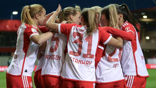 Matchball: Bayern-Frauen vor Titelgewinn in Leverkusen