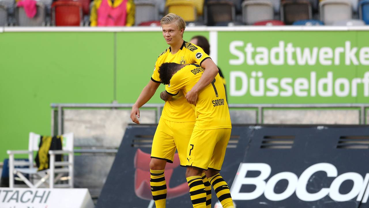 BVB: Erling Haaland klärt Elferszene mit Jadon Sancho auf
