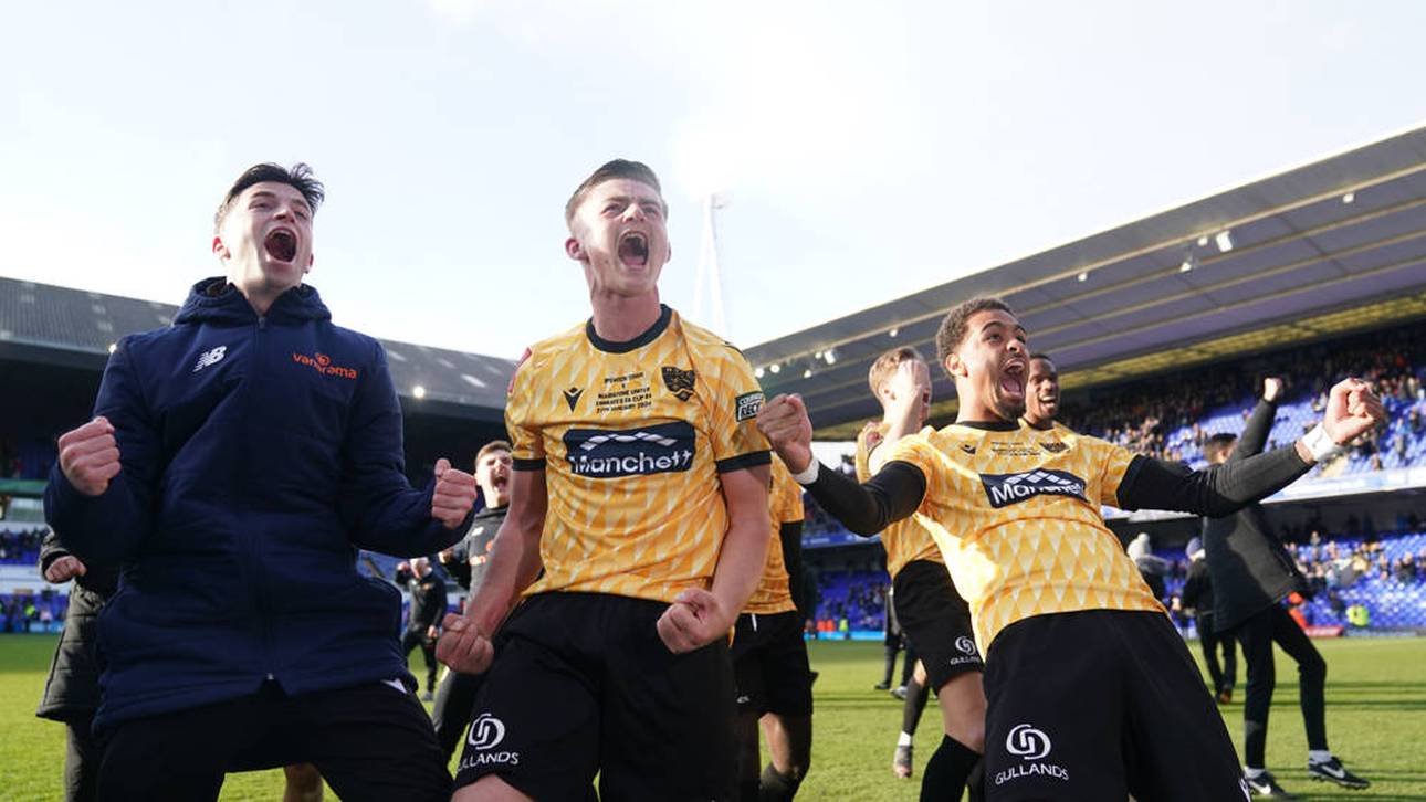 Magische Pokalsensation in England!