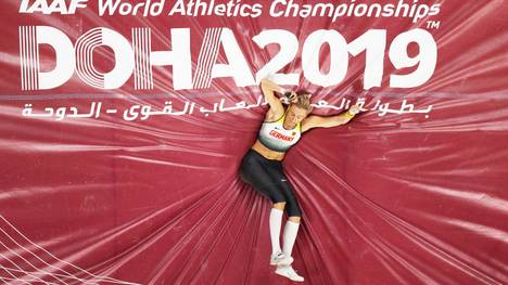 Lisa Ryzih kann bei der WM in Doha nicht in den Kampf um die Medaillen eingreifen