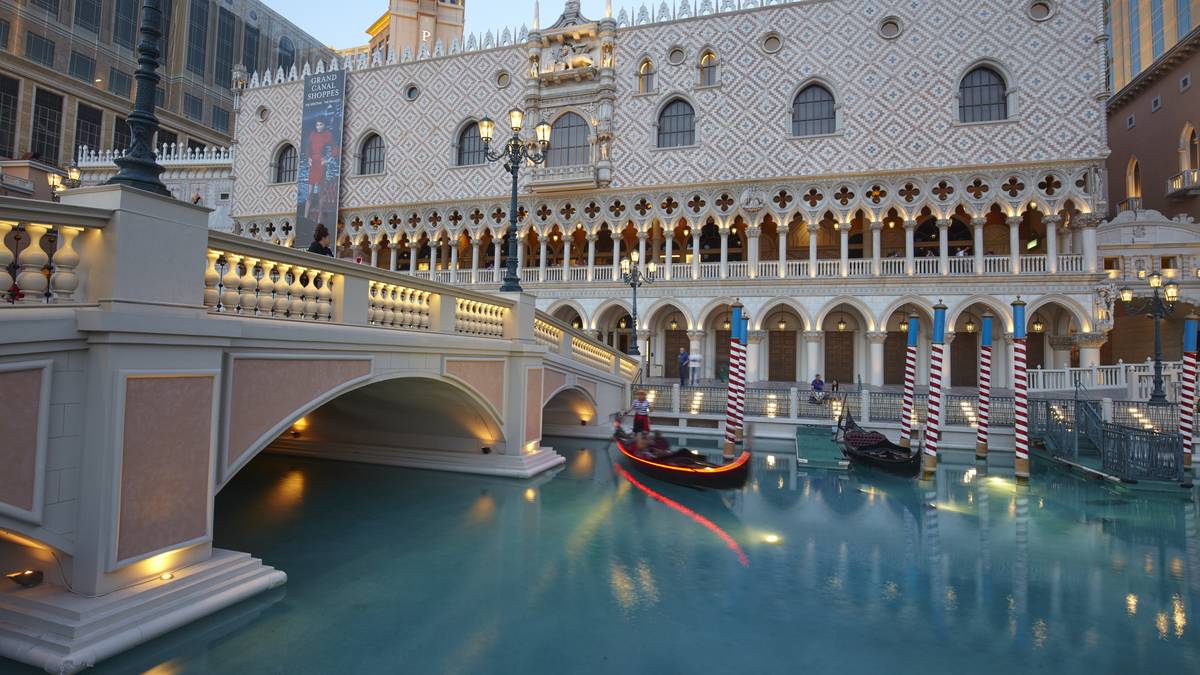Das Venetian ist der italienischen Lagunenstadt nachempfunden