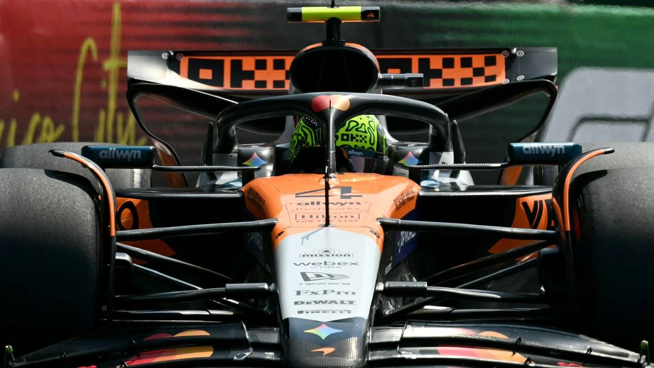 Formel 1: Norris holt Pole Position in Mexiko